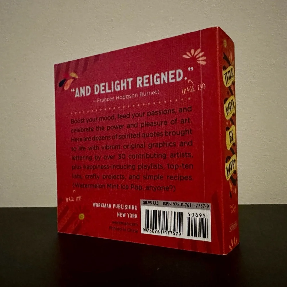 Mini Motivational Book: Think Happy, Be Happy - Picture 2 of 3